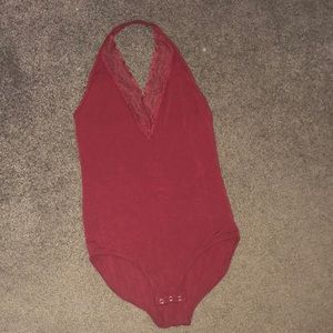 AE Halter Bodysuit